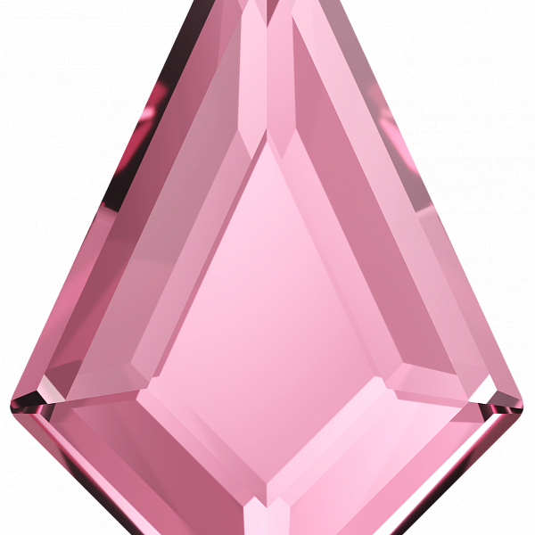 Стразы горячей фиксации 2771 6.4x4,2 mm Light Rose HF