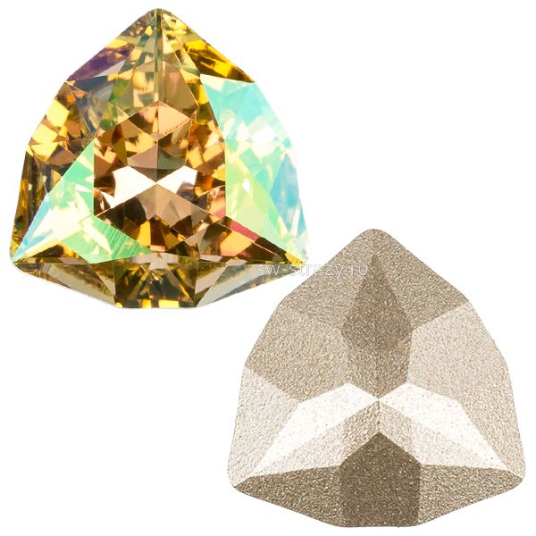 Кристаллы 4706 12 mm Crystal Luminous Green