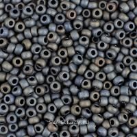 Seedbead Miyuki 11/0 2002 Matte Metallic Silver Grey