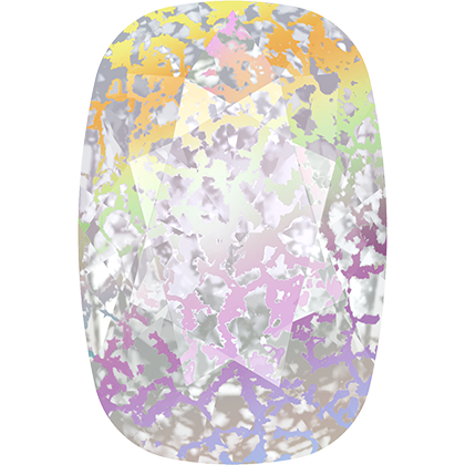 Кристаллы 4568 18x13 mm Crystal White Patina