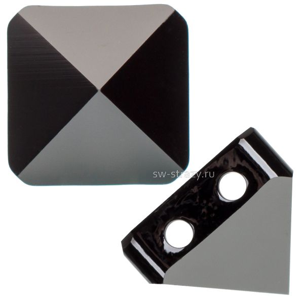 Бусины 5061 7,5 mm Jet Hematite