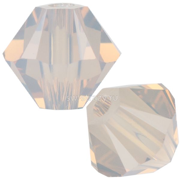 Бусины 5328 3 mm Light Grey Opal