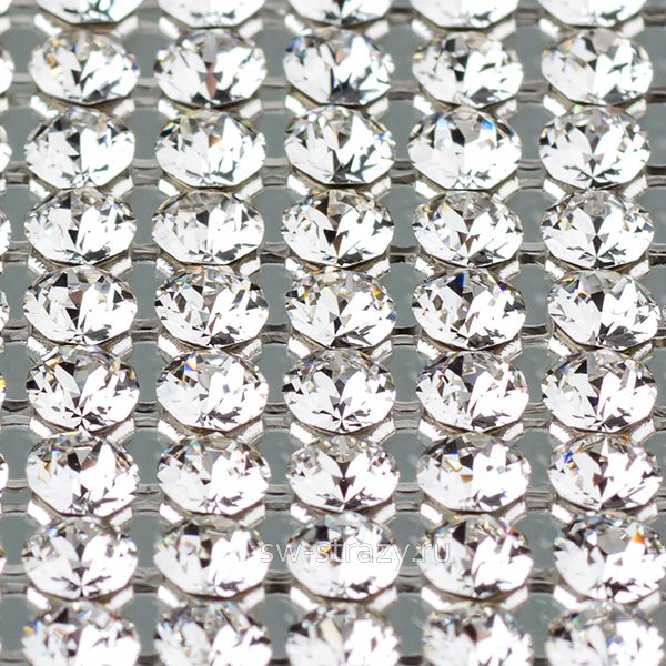 Кристальная ткань 40000/100 082 001 NOHF (1 ряд- примерно 66 камней)