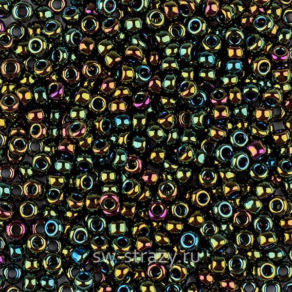 Seedbead Miyuki 15/0 453 Green Iris