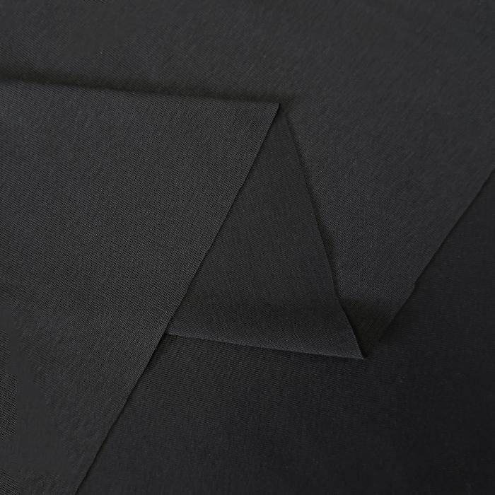 Рибана мерсеризованная 220 г/м черный