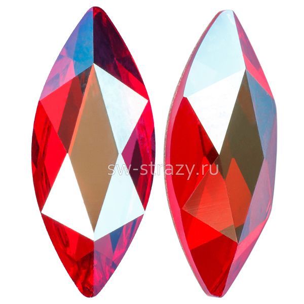 2201 14x6 mm Light Siam Shimmer F