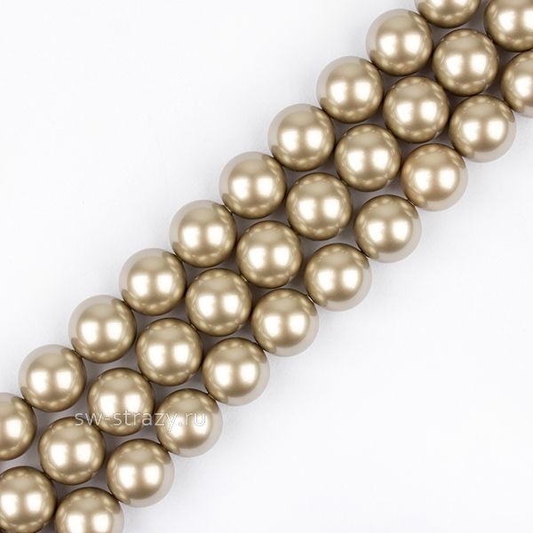 Жемчужины 5810 6 mm Crystal Platinum Pearl