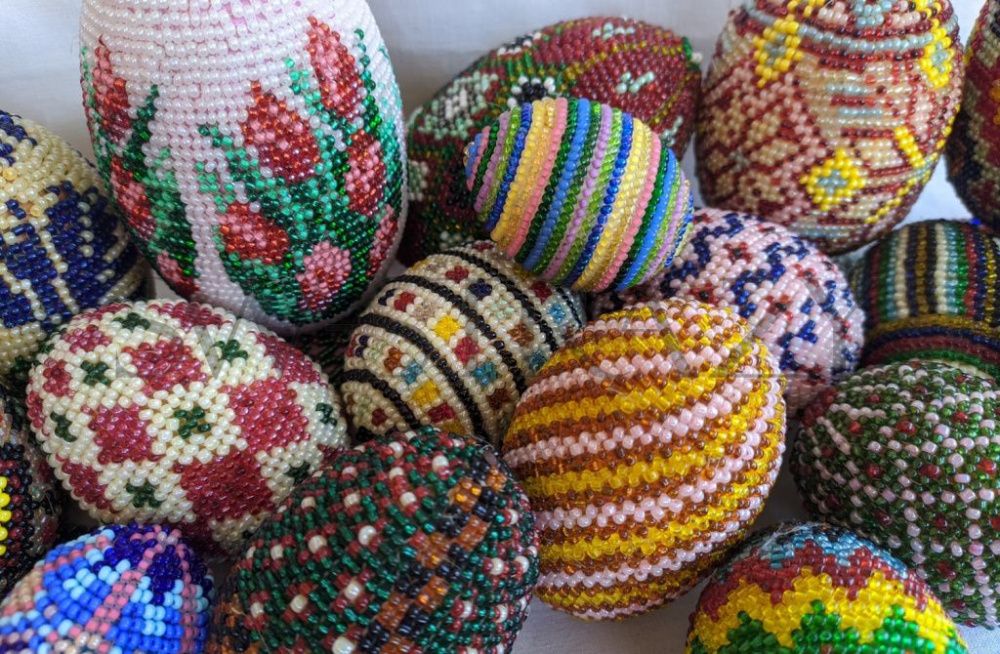 Изделия из бисера на Пасху